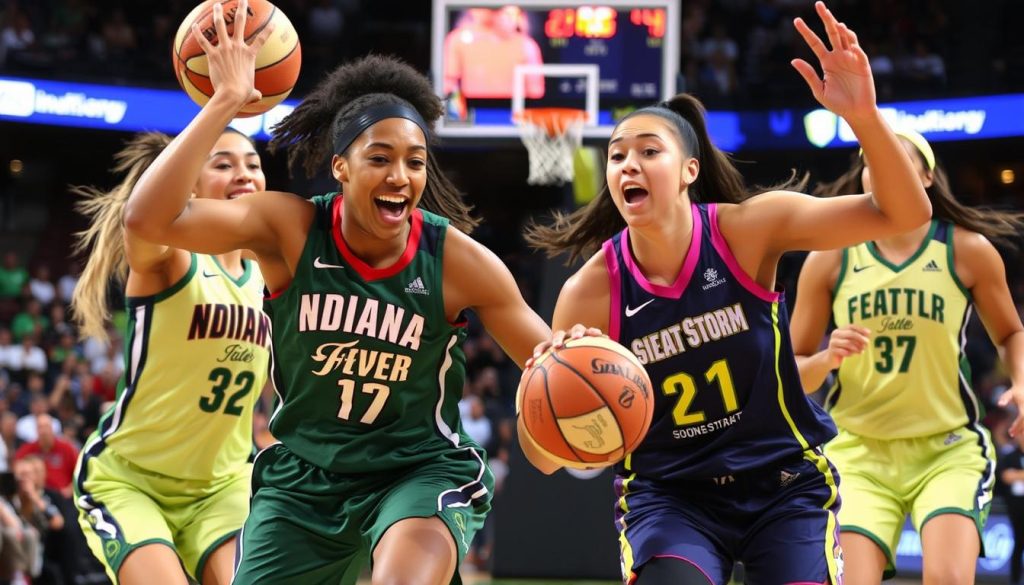 Indiana Fever vs Seattle Storm head to head record